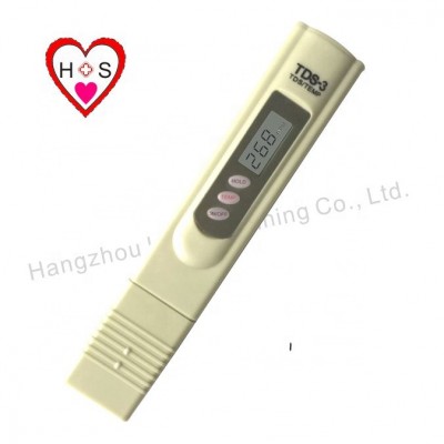 3-in-1 Pen Type Handheld PPM Temperature digital tds meter tester for Aquarium Drinking Water