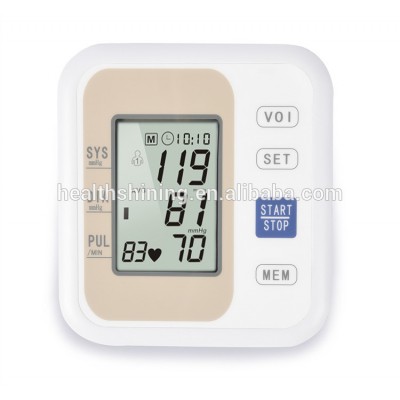 blood pressure monitor speaking portable with clock alarm