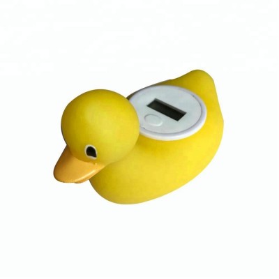 digital cute baby duck-shaped floating bath thermometer for testing water temperature