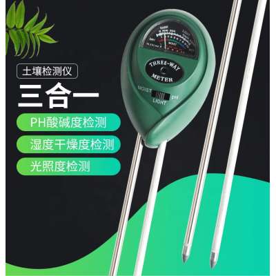 3 in1 Plant Flowers Soil PH Tester Moisture Light Meter