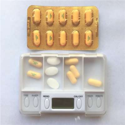 2018 best products for import travel portable custom plastic square one day pill box