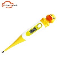 hot sale Digital Baby thermometer cartoon thermometer have hard tip and flexible tip with CE take care of baby