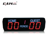 Ganxin small size low MOQ  electronic basketball scoreboard digit led display