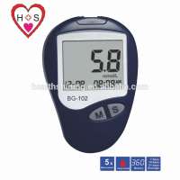 blood glucose test lancet meter without blood