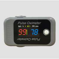 Ce fingertip oxymetre pulse oximeter handheld etco2 monitor silicone finger sensor